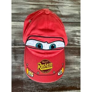 Disney Pixar Cars Lightning McQueen Youth Baseball Cap Embroidered